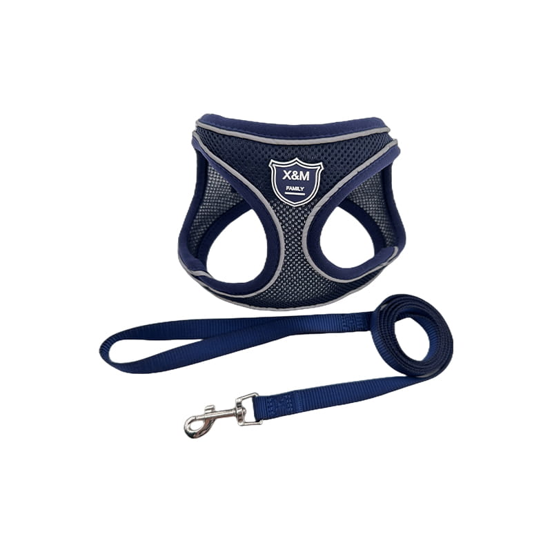 Walking Dog Harness na May Madaling Control Handle At Mga Clip sa Harap at Likod